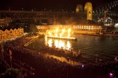 Vivid Sydney 2011 - FireDance - Sydney Harbour